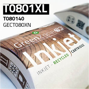 Green Zone para Epson T080140XL Black (19 ml)