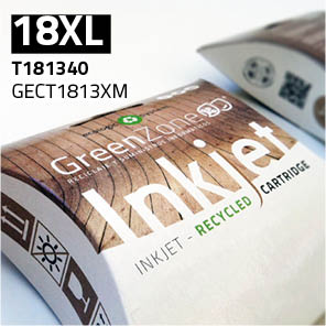 Green Zone para Epson T181340 (18XL) Magenta (16 ml)