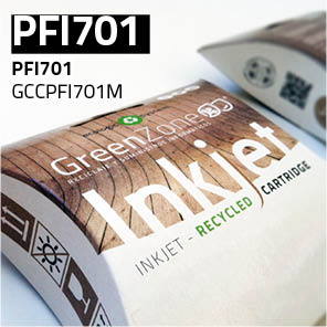 Green Zone para Canon PFI701 Magenta (700 ml)
